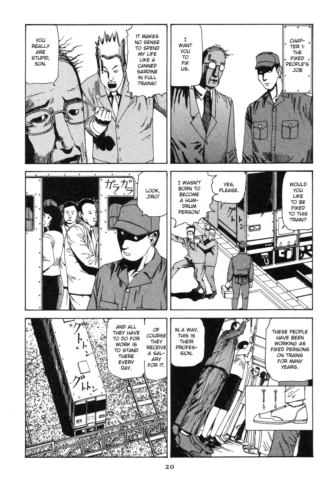 Fixation in Front of the Station page 1