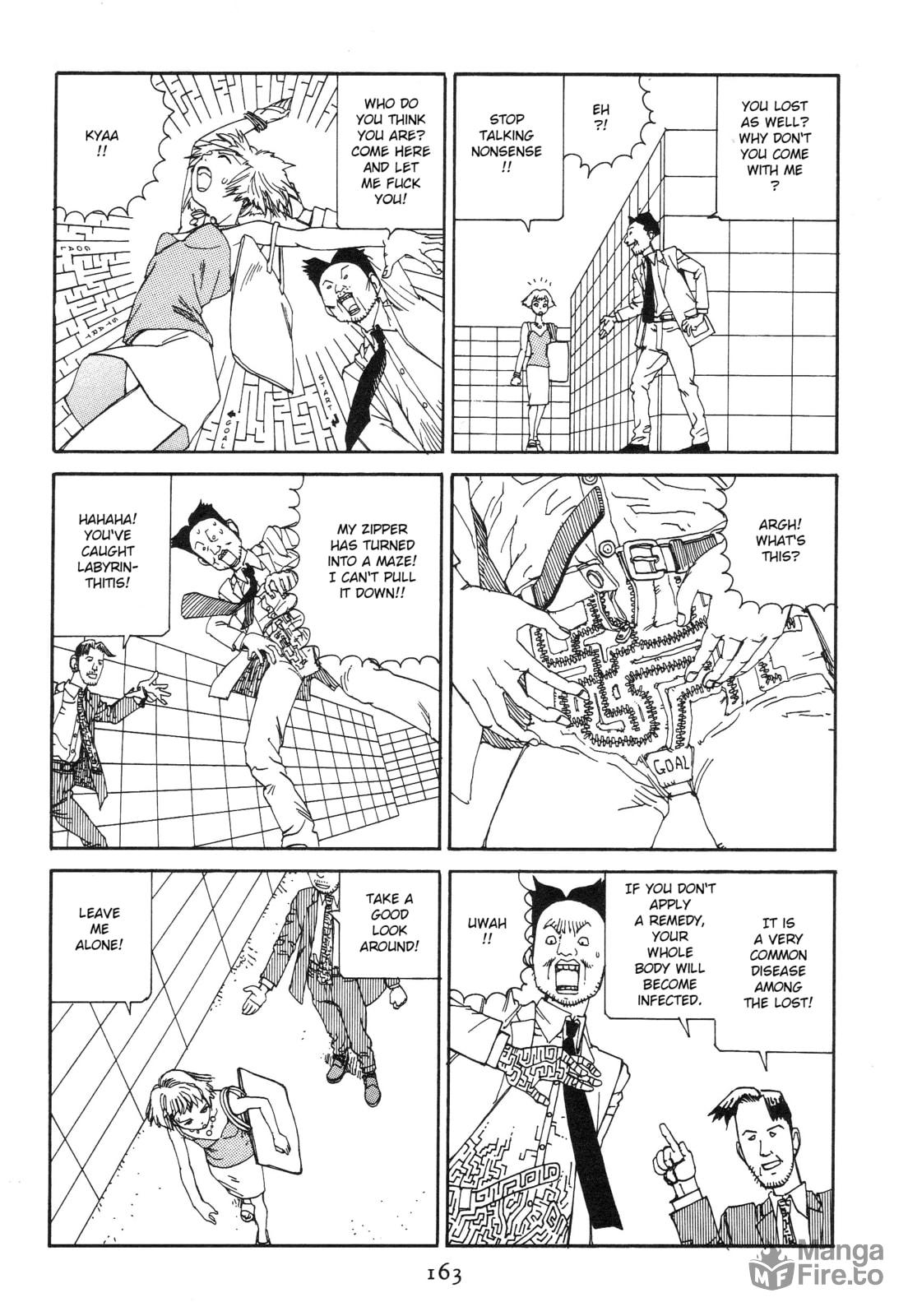 Mazes in Front of the Station page 8