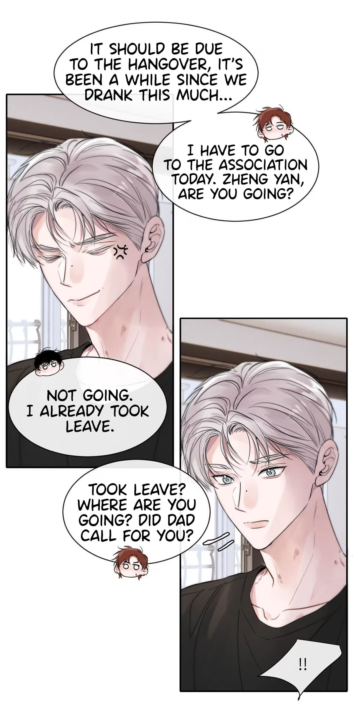 Why are both of you on my bed?! page 22