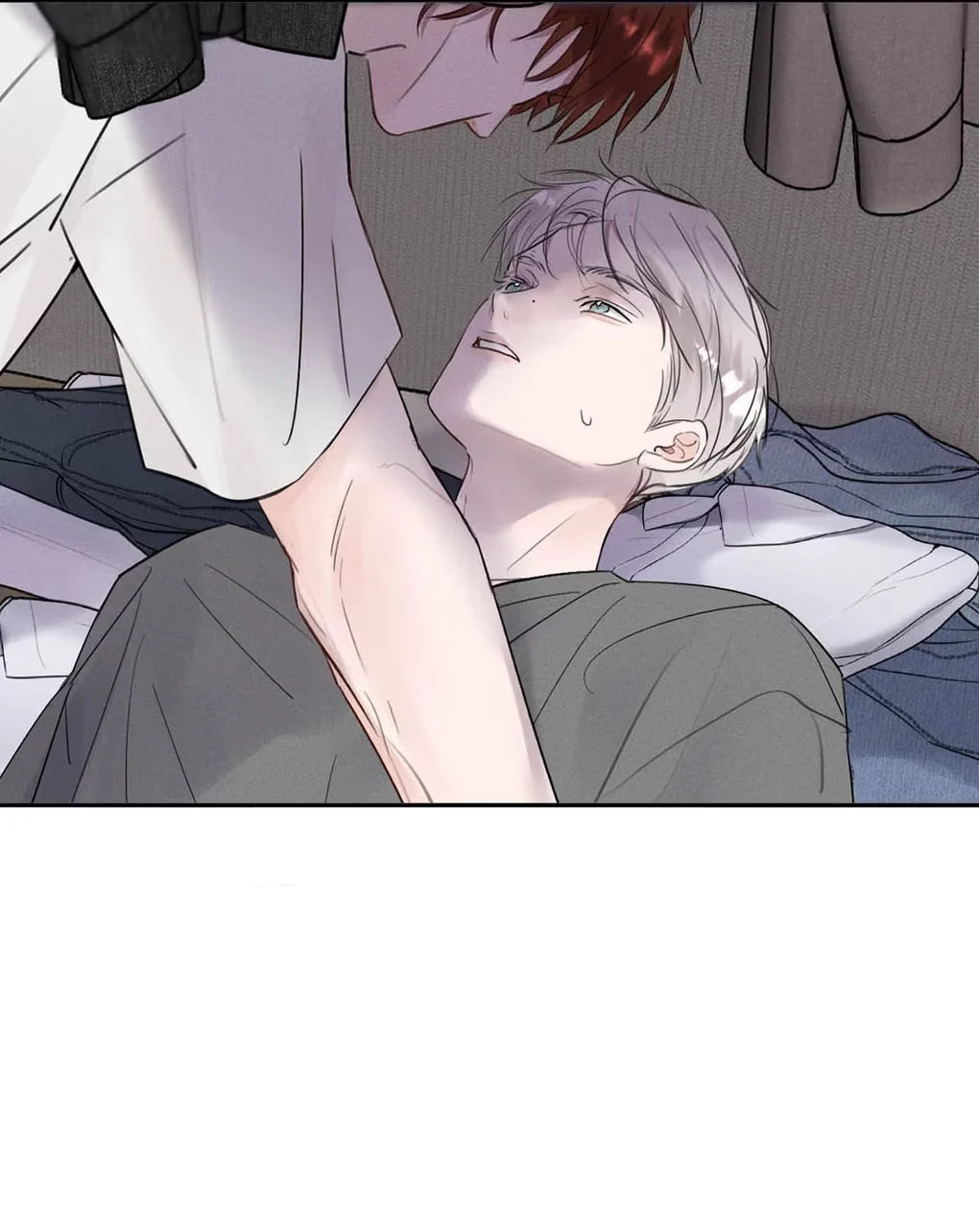 You're sleeping with me “only”, or “sleeping” with me only? page 30