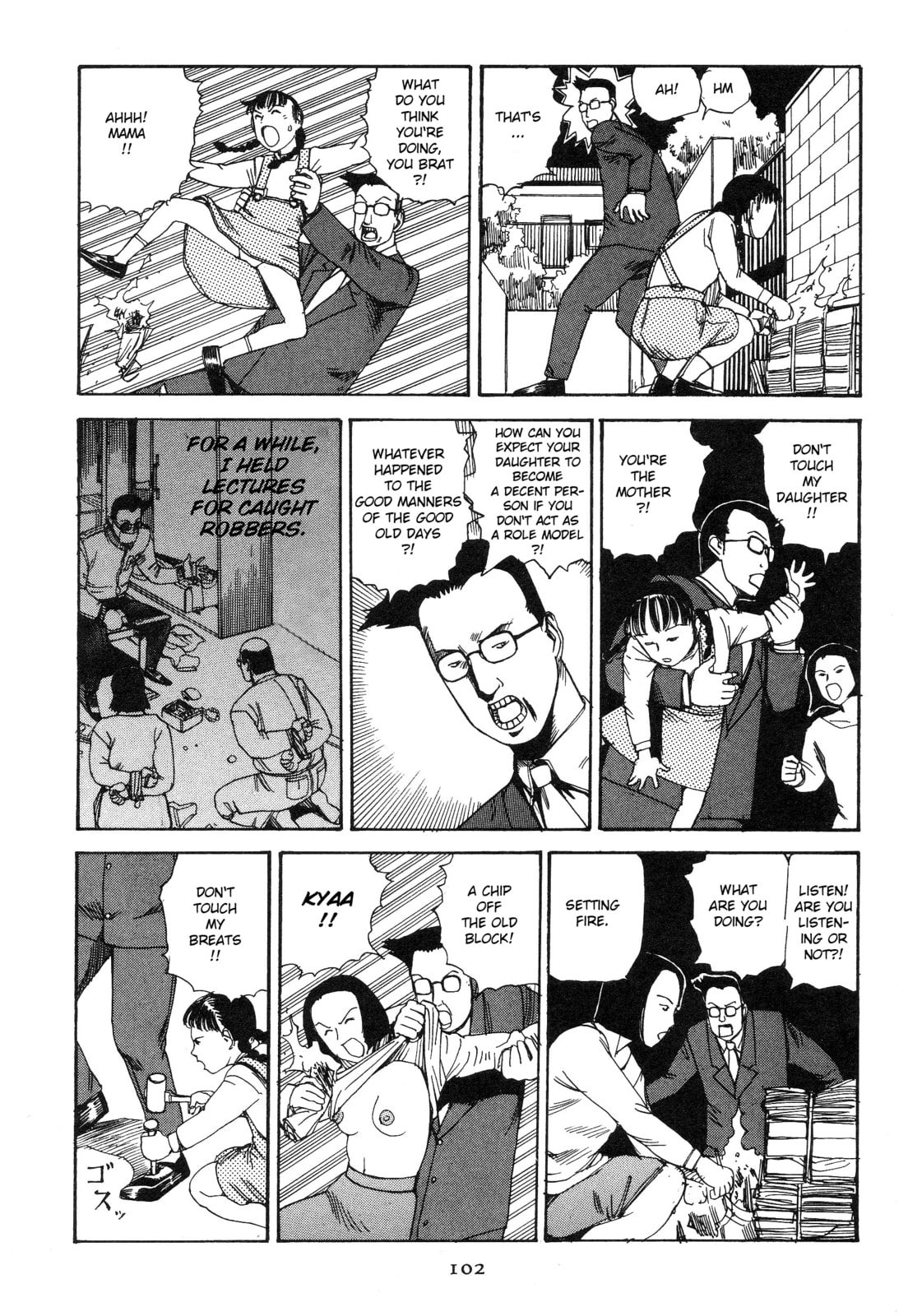 Pyromania in Front of the Station page 3