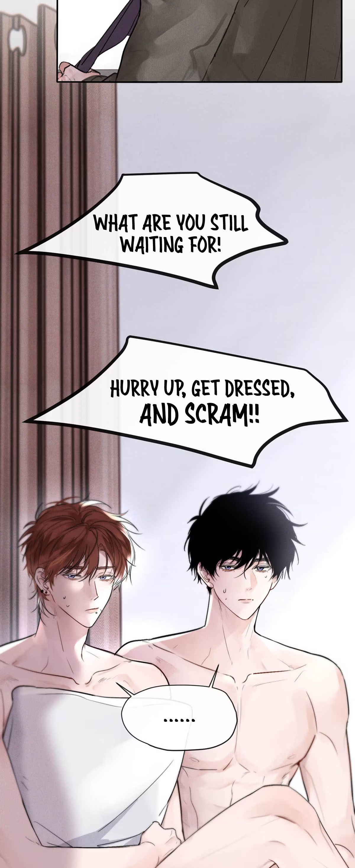 Why are both of you on my bed?! page 31