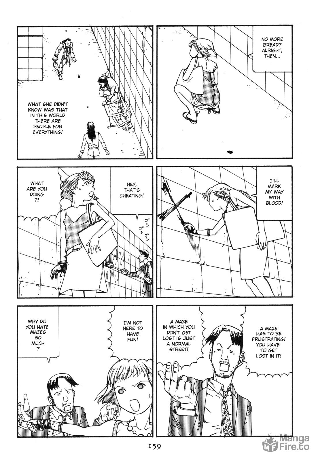 Mazes in Front of the Station page 4