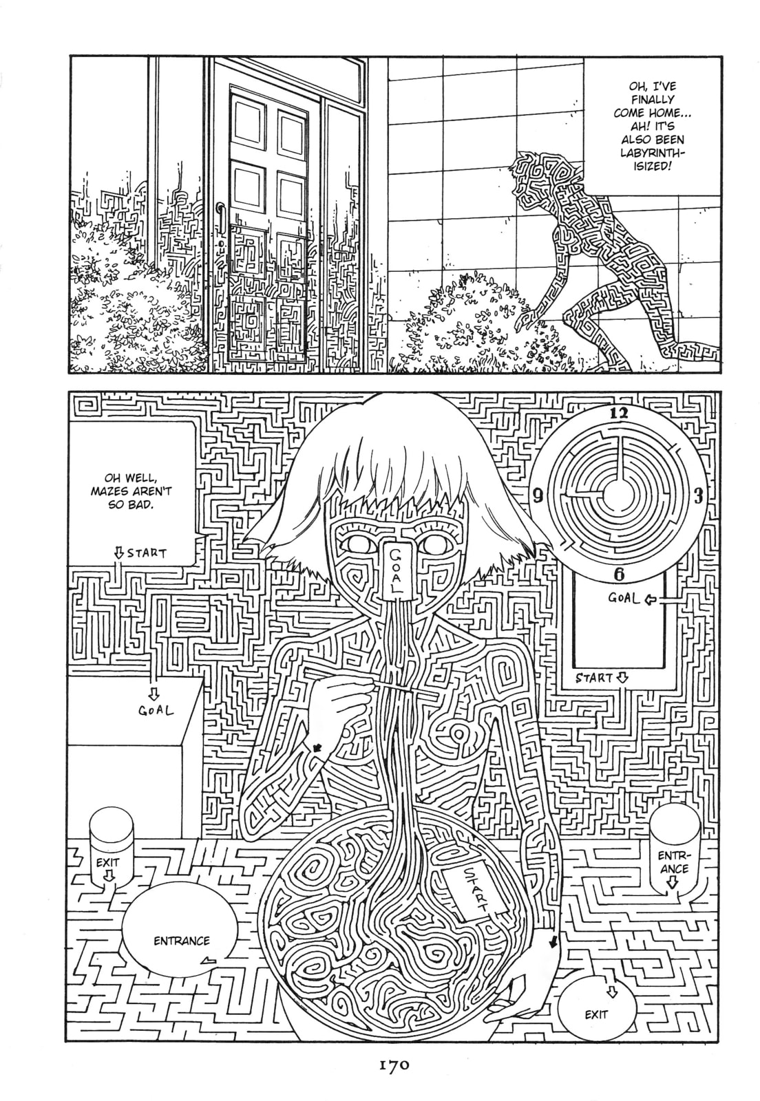 Mazes in Front of the Station page 15