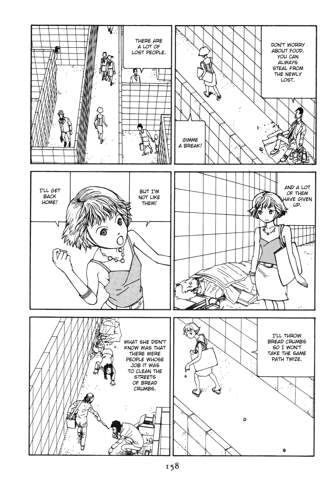 Mazes in Front of the Station page 3
